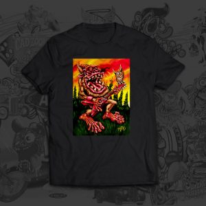Backwoods Boogie Big Toe Art Tshirt