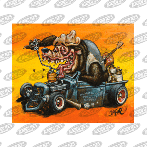 Blood on the Saddle - Big Toe Art