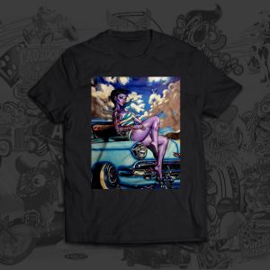 Blue Danika - Big Toe Art - Tshirt