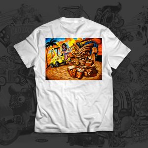 Bongo Beach - Big Toe Art - Tshirt