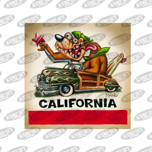 Cali Bear - Big Toe Art
