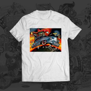Custom Calavara - Big Toe Art - Tshirt