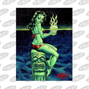 Green Goddess - Big Toe Art