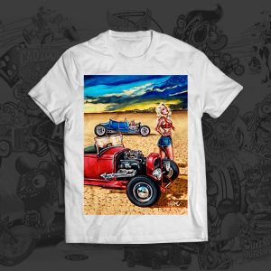 Topless Tina - Big Toe Art - Tshirt