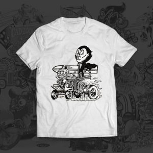 dracula hotrod - Jesper Bram - tshirt