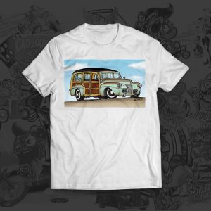 1941 ford surf woody - Mark Ervin - tshirt