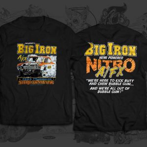 big iron race team tshirt