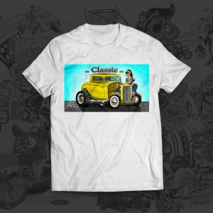 classic yellow - mark arnold tshirt