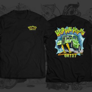 hoppin poppin racing team tshirt