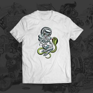 mummy snake woman - Mitch Oconnell - tshirt