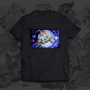 rocket girl - mark thompson - tshirt