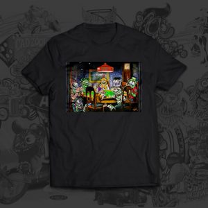 weirdo poker mark thompson tshirt