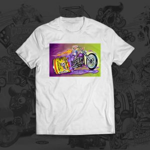 Alternative view of One Shot Biker