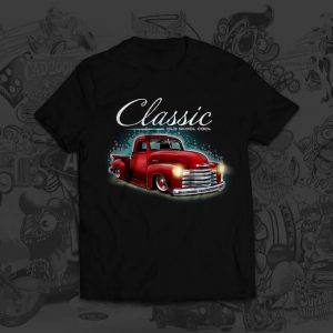 Alternative view of 1950 Chevy Red