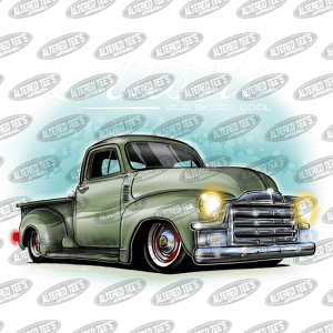 1954 Chevy GMC Green