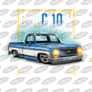 73 C10 Blue Pickup Truck