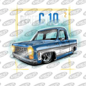 76 C10 Blue Pickup Truck