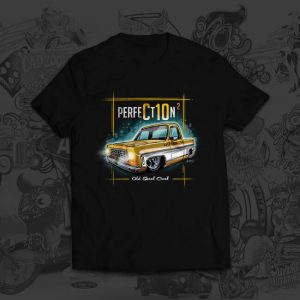 Alternative view of 76 C10 Yellow Pickup Truck