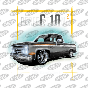85-87 C10 Black Pickup Truck