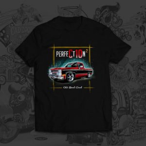 Alternative view of 85-87 C10 Red/Black Pickup Truck