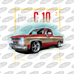 85-87 C10 Red Pickup Truck