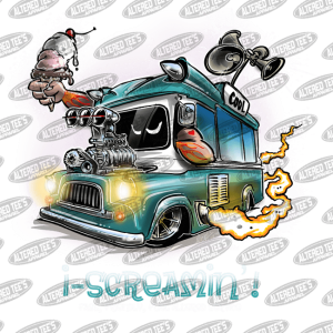 Rat Rod Ice Cream Truck