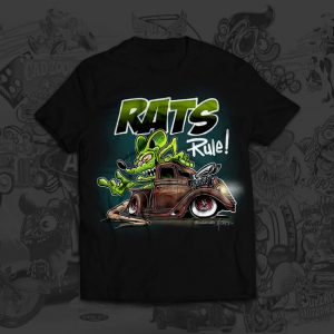 Alternative view of Rat Rod Cartoon Truck