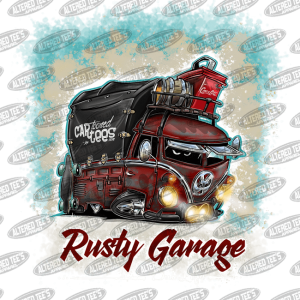 VW Bus - Rusty Garage