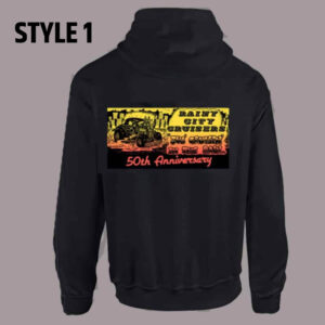 Alternative view of Rainy City Cruisers - Hoodies