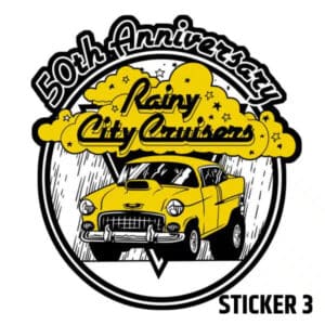 Rainy City Cruisers - Stickers - Image 4